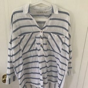 ZARA stripped blouse
